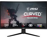 MSI G32C4X, 32&quot; Gaming Monitor, 1920 x 1080 (FHD) Curved Gaming Monitor,... - £233.38 GBP