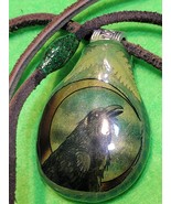 &quot;Foreboding Forest&quot;Limestone pendent necklace.C.2024 - $380.79 MXN