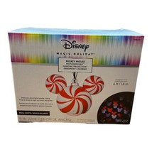 Disney Magic Holiday Mickey Mouse MotionMosaic Hanging Projection Ornament Gemmy - $60.00