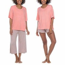 Honeydew ~ Women&#39;s Size L ~ 3 Piece Pajama Set ~ Super Soft Jersey ~ LEI... - $23.38