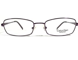 Calvin Klein 7423 535 Eyeglasses Frames Purple Rectangular Full Rim 51-17-135 - £29.43 GBP