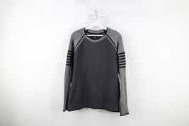 prAna Breathe Womens Medium Wool Blend Knit Striped Color Block Crewneck... - $44.50