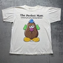 Mr.Potato Head T Shirt The Perfect Man Size L VTG 1994 Disney Pixar Toy Story - £29.26 GBP