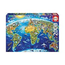 'Educa 17129.02000World Landmarks Globe Puzzle  - $99.00