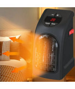 400W Space Heater Electric Fan Heater PTC Smart Portable Thermostat Heat... - £15.87 GBP