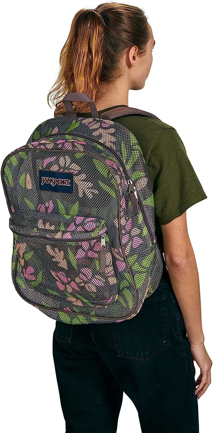 Jansport Mesh Pack Backpack STAINED GLASS - $42.99