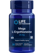 Life Extension Mega L-Ergothioneine 25mg 30 vegetarian capsules - $27.71