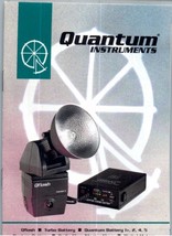 Quantum Batería Cámara Flash Accesorio Catálogo Folleto - £26.55 GBP