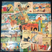 15 PCS. Humorous and Vintage Postcards - £14.30 GBP
