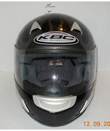 KBC TK-8 Motorcycle Helmet Black White Grey Sz Large Snell DOT Approved ... - $78.71
