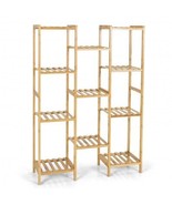 9/11-Tier Bamboo Plant Stand for Living Room Balcony Garden-11-Tier - Co... - €78,92 EUR