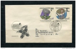 Czechoslovakia 1970 Cover  to Germany First day  Special Cancel Space Kosmos (2) - £4.64 GBP