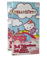 2010 Hello Kitty Fold &amp; Seal Valentine Cards Hearts Day Paper Magic Group Mib - £11.71 GBP