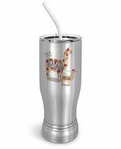 PixiDoodle Mother&#39;s Day Mama Llama Insulated Coffee Mug Tumbler with Spill-Resis - £27.11 GBP+