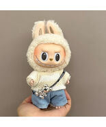 Labubu V1 V2 Doll Clothes Set with Strap Pants Skirt Overalls Toy Gift O... - $125.56 MXN