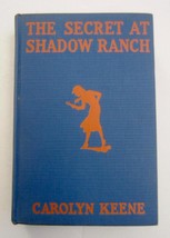 Nancy Drew #5 Secret At Shadow Ranch ~ Glossy Internals Original Text Mystery HB - £56.16 GBP
