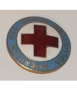  Vintage Red Cross Organization Lapel Pin Volunteer One Inch - $7.95