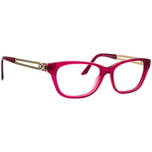 Versace Eyeglasses MOD. 3220 5097 Fuchsia/Gold Cat Eye Frame Italy 52[]1... - £128.92 GBP