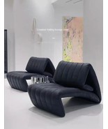 Scandinavia Danish  Sofa Chair Japandi Folding Recliner Lounge Arm Accen... - $2,355.06 CAD+