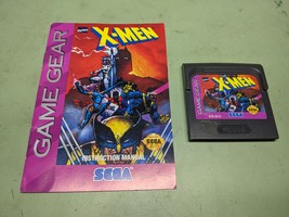 X-Men Sega Game Gear Disk and Manual Only - £7.90 GBP