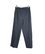 Kasper 8P Pants Lined Gray Pinstripe Wide Leg Slacks Career - £10.98 GBP