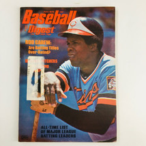VTG Baseball Digest Magazine June 1975 Rod Carew Battling Titles Over-Rated - £7.55 GBP