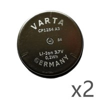 (2) Varta CP1254 A3 3.7v Li-Ion Rechargeable Battery F Sony WF-1000XM3 WF1000XM3 - £13.18 GBP