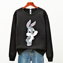 L oversized print rabbit sweatshirt hoodies women autumn winter long sleeve casual cute thumb200