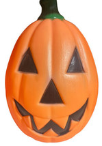 23&quot; Blow Mold Pumpkin Light Up Halloween General Foam Plastic Lawn Decor - £68.31 GBP