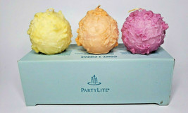 PartyLite 3 Round 2&quot; Ball Sorbet Delight Candles New in Box P4H/Q21003 - £15.17 GBP