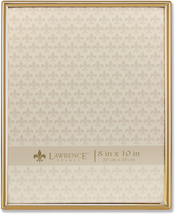 Lawrence Frames 8W X 10-Inch H Simply Gold Metal Picture Frame (670080) - $34.15