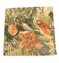 Island Sands Parrot Palm Tropical Face Washcloths Guest Bathroom Beach Set of 4 - £33.93 GBP