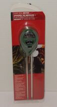3 Way Soil Meter Tester for Adequate Light Moisture Soil pH Gardening Pl... - $14.80