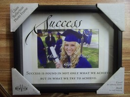 SUCCESS Tabletop/Wall Hanging Glass Reflection Photo Frame Holds 6&quot;x4&quot; P... - $6.79