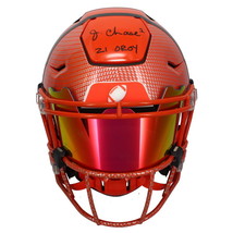 Ja&#39;Marr Chase Autographed &quot;21 OROY&quot; Hydro Speed Flex Authentic Helmet Beckett - £1,420.15 GBP