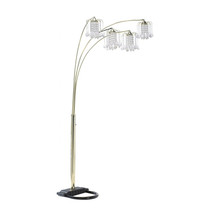 Ore International Polished Brass - Finish Floor Lamp with Crystal - Like... - $5,358.30 MXN