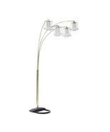 Ore International Polished Brass - Finish Floor Lamp with Crystal - Like... - $286.21