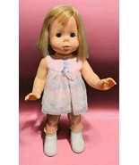 Vintage Baby First Step 1964 Mattel 17” Tall Doll Working Well Vinyl Hea... - $1,463.90 MXN