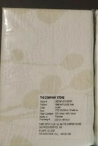 The Company Store White King Kimi Matelasse Pillow Sham  Ivory - £21.02 GBP