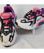 Nike Air Max 200 White Hyper Pink Black AT5630-100 - Youth SIZE 4Y - $707.00 MXN