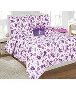 PRINCESS CROWN GIRLS COMFORTER AND SHEET SET 8 PCS FULL SIZE - $69.29