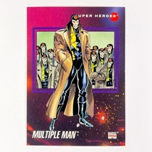 Multiple Man Marvel Impel 1992 Super-Heroes Card #43 Series 3 MCU X-Factor X-Men - £1.57 GBP