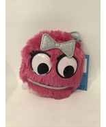 Underrated fuzzy monsters coin purse Pink 5.5” New - £10.40 GBP