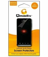 3 Pack Qmadix Anti Glare LCD Screen Protectors Fits Motorola Droid 3 - $8.21 CAD