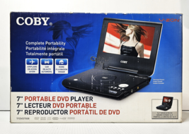 Coby Portable DVD Player TF-DVD7008 (7&quot;) Widescreen with Remote NEW - £37.78 GBP