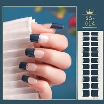 SS 014 Full size Nail Wraps Stickers Polish Manicure Art Self Stick Deco... - £3.93 GBP