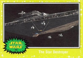 2015 Topps Star Wars Journey To The Force Awakens GREEN #102 Star Destroyer  - £0.70 GBP