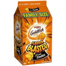 Box of Goldfish Blasted Xtreme Cheddar Crackers Family Pack 750g -Free Shipping - £22.01 GBP