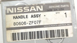 New OEM Genuine Nissan Front Door Handle 2004-2009 Quest Black marks 806... - $37.62