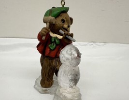 Vintage Hallmark 1981 &quot;The Ice Sculptor&quot; Keepsake Ornament #OX432-2 - $4.95